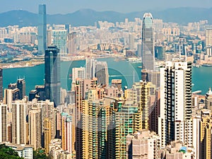 Hong Kong skyscrapers, Central District Hong Kong