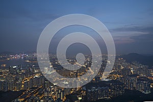 Hong Kong skyscrapers skyline cityscape