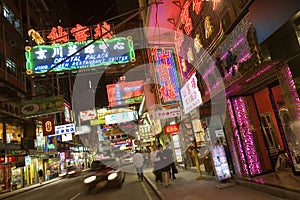 Hong Kong street - Kowloon