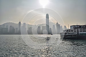 Hong Kong harbour view photo