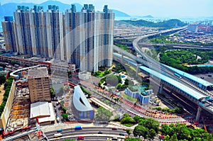 Hong kong urbanscape