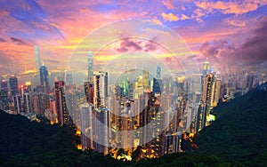 Hong Kong from Victoria Peak