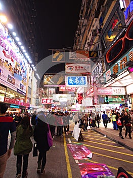 Hong Kong view: Mong Kok