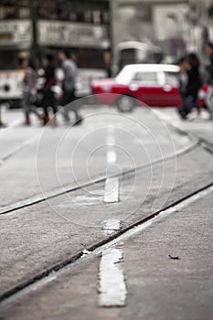 Antico centro strade scena 