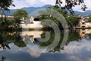 Hongcun Village in Huizhou is an ancient village, known as one of the most beautiful villages in China