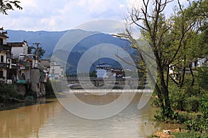 Hongcun Village in Huizhou is an ancient village, known as one of the most beautiful villages in China