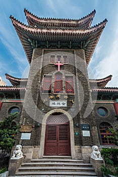 Hongde Tang church Duolun Road Hongkou District shanghai china