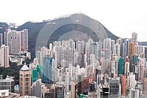 Hongkong bird view,Chian