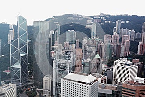 Hongkong bird view,Chian