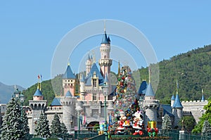 2017 Hongkong Disneyland Resort Castle