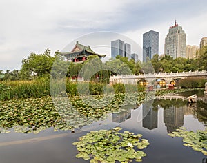 Hongshan Park, Urumqi, Xinjiang. China