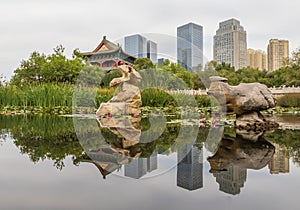 Hongshan Park, Urumqi, Xinjiang. China