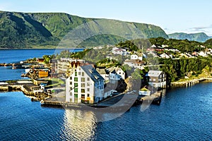 Honningsvag - northernmost city on the mainland of Norway