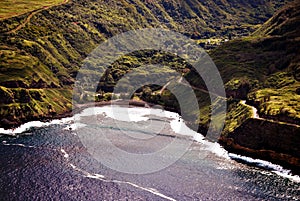 Honokohau Maui Aerial Photograph