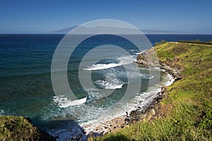 Honolua bay on the west coast of Maui, Hawaii