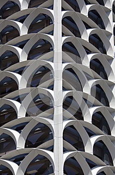 Honolulu Downtown Skyscraper Abstract Architecture