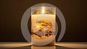 honor remembrance candle