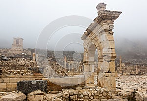 Honorific gate ruins in ancient Sagalassos