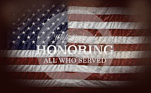Honoring All Who Served