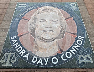 Honoring Sandra Day O`Connor in Phoenix