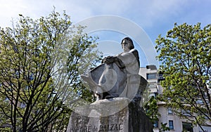 HonorÃÂ© de Balzac statue in Paris