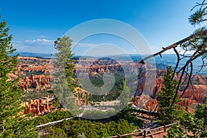 Hoo Doo`s on the Navajo Trail in Bryce Canyon Ampitheater