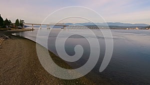 Hood Canal Bridge Puget Sound Highway Transportation Washington State