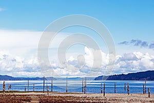 The Hood Canal in Washington state