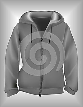 Hoodie sweatshirt template