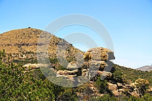 Hoodoo Formations in Chiricahua National Monument, Arizona