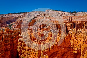 Hoodoo landscape of Bryce Canyon National Park