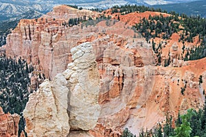 Hoodoo Pinnacle Stones at Bryce Canyon National Park Utah USA