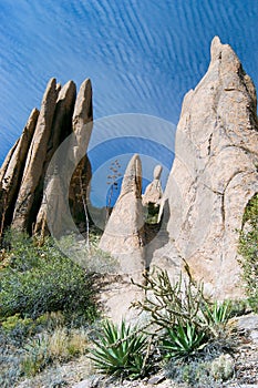Hoodoo Rock Formations photo