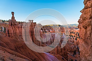 Hoodoos in Bryce canyon national Park, Utah