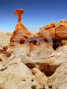 Hoodoos Cliffs Desert Landscape Badlands