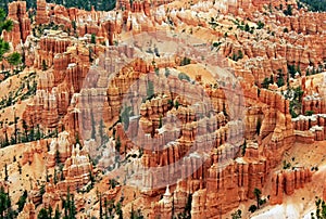 Hoodoos forest, Inspiration point, Bryce Canyon National Park