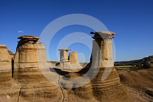 Hoodoos near Drumheller