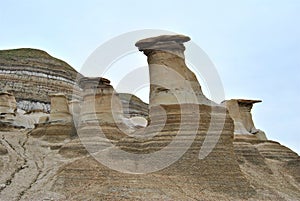 Hoodoos near Drumheller Alberta Canada