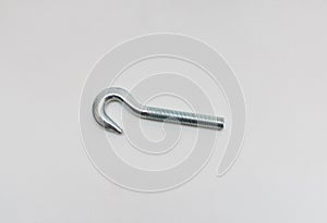 Hook with thread construction tool