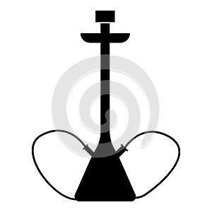 Hookah icon, simple style