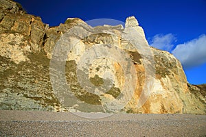 Hooken Cliff near village of Branscombe