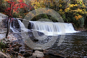 Hooker Falls During Autumn 2019