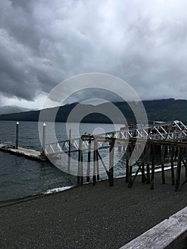Hoonah Alaska Dock on the Bay