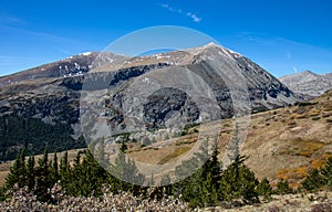 Hoosier Pass on Breckenridge Colorado