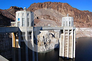 Hoover Dam Intake Towers