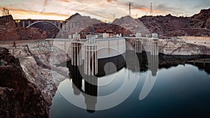 Hoover Dam Lake Mead Panorama