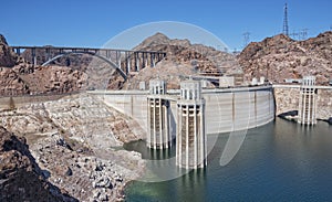 Hoover Dam And The Mike O`Callaghan - Pat Tillman Bridge