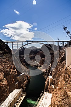 Hoover Dam, panoramic view