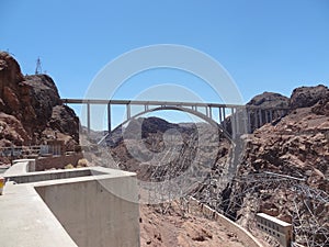 Hoover Dam View of Bridge