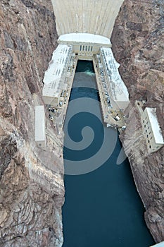 Hoover Dam View from Pat Tillman Memorial Bridge